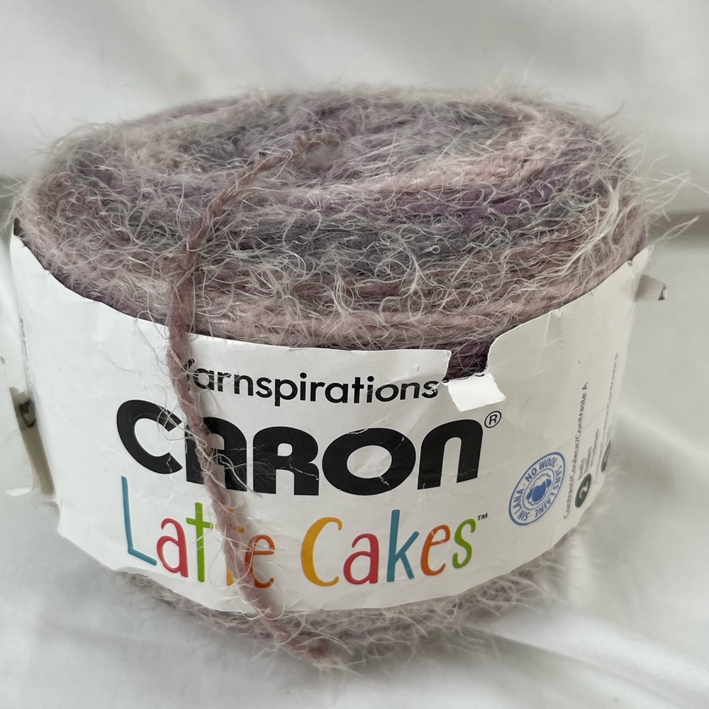 ⭐️Caron Latte Cakes Yarn in BlackBerry